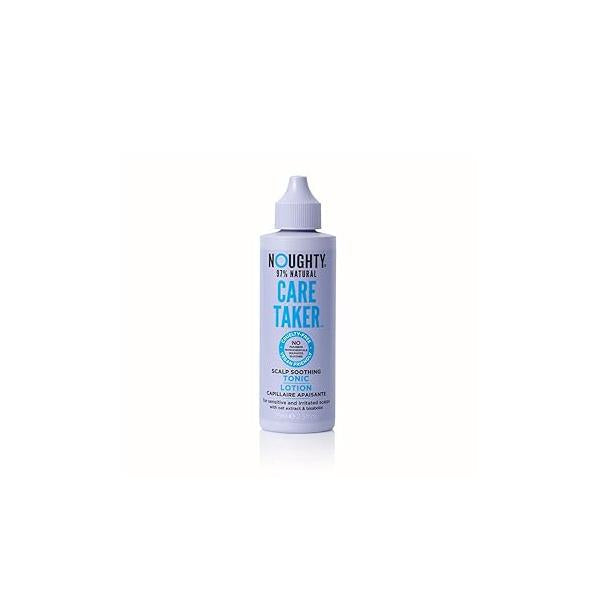 Noughty 97% Natural Care Taker Scalp Soothing Tonic, for Sensitive and Irritated Scalps, Fragrance Free Leave in Treatment, Gentle on Skin Hair, Sulphate Vegan Haircare 75ml