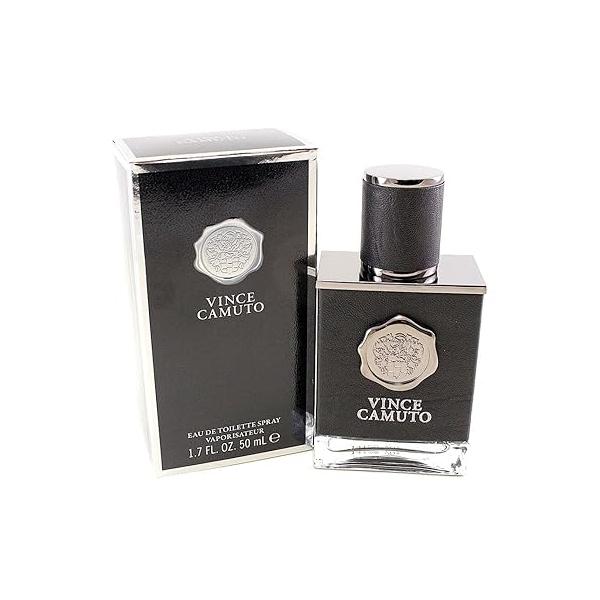 Vince Camuto Eau de Toilette Spray Cologne for Men, Fresh and Woody Scent, Notes of Bergamot, Sensual Leather, Vetiver, Rich Musk, Long Lasting Fragrance