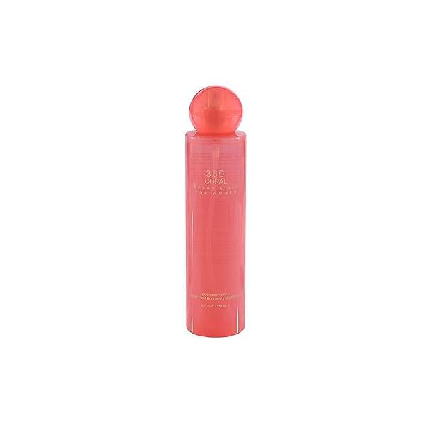 Perry Ellis 360° Coral Body Mist, 8 Ounce