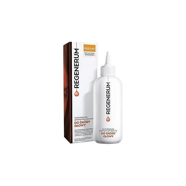 Trichology Line Enzymatic Scalp Peeling - Intensive Cleansing Formula with Bromelain, Acids, and Urea, Prevents hair Loss 110ml