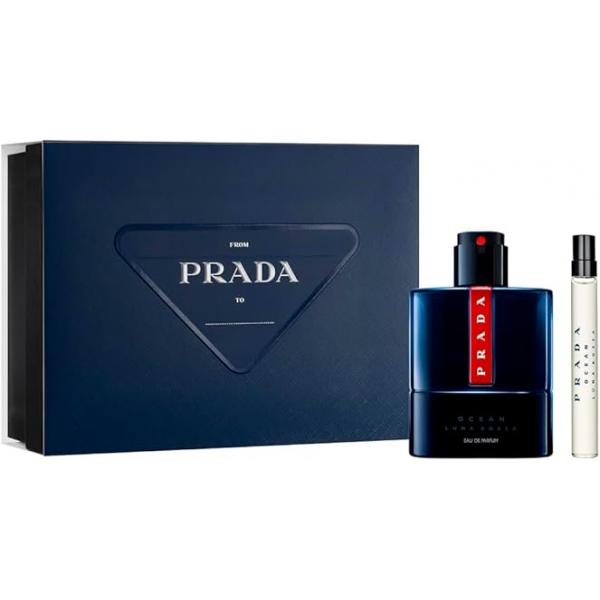 Prada Luna Rossa Ocean Eau de Parfum 2-Pcs Gift Set (Eau vaporizador 3.4 fl oz + 0.34 oz)