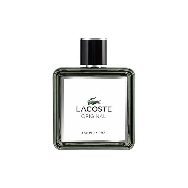 Lacoste - Original Eau de Parfum Men's Fragrance Woody & Ambery With notes of Bergamot, Clary Sage, and Sandalwood 3.3 Fl Oz