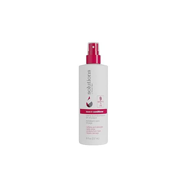 GREAT CLIPS Solutions Nourishing Leave-In Conditioner | 8oz Spray Detangles and Hydrates Hair