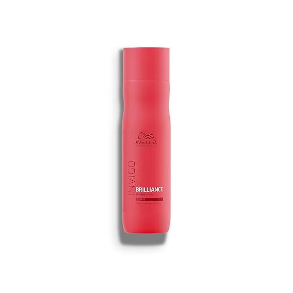WELLA PROFESSIONALS Invigo Brilliance Shampoo for Coarse Colored Hair, Color Protection & Vibrancy