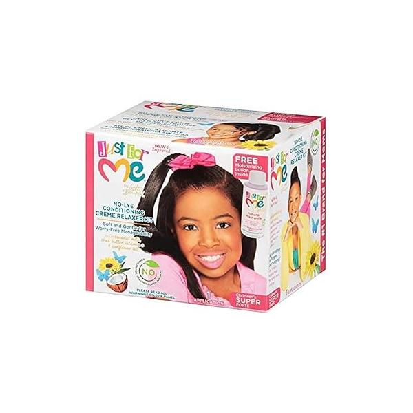 Just For Me Nolye Conditioning Creme Relaxer Super Kit, 1 Count (449405)