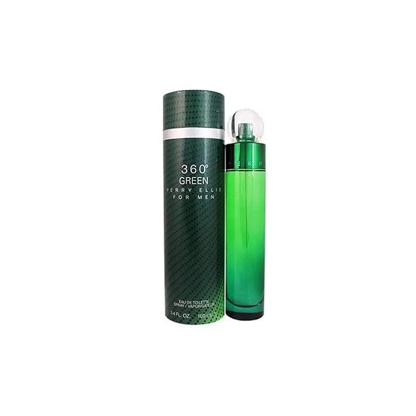 Perry Ellis 360 Green for Men, 3.4 fl oz EDT