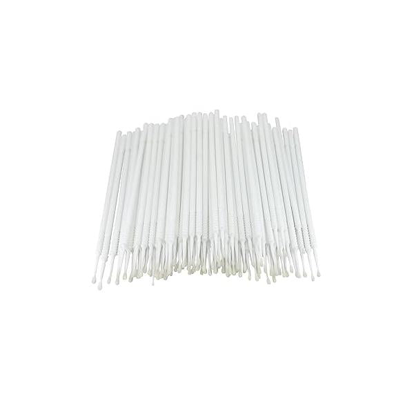 Disposable Micro Applicator Brush for Makeup, Eyelash Extension, Lash and Mascara Application Personal Care (100 Count (Pack of 1), Purple (XL))