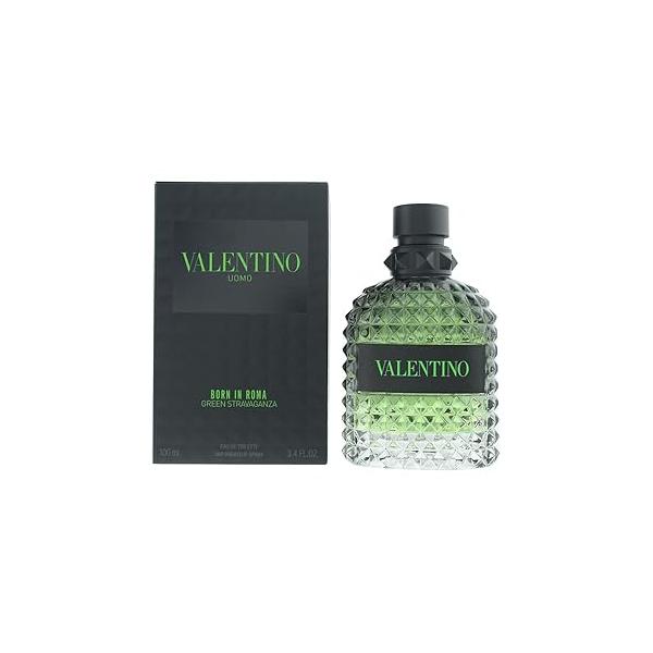 Valentino Uomo Born In Roma Green Stravaganza by for Men - 3.4 oz EDT Spray