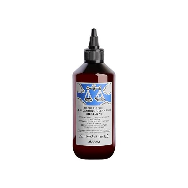 Davines Naturaltech REBALANCING Cleansing Treatment, Effectively Counteract Greasy Scalp And Heavy Hair, 8.45 Fl Oz
