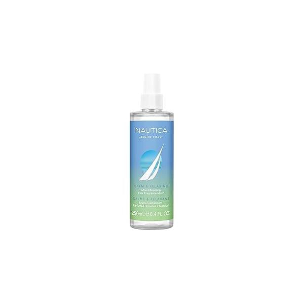 Nautica for Her Jasmine Coast Body Mist, 8.4 Fl Oz (Pack of 1), Notes Pear, Jasmine, and Musk, Women's Fragrance, Long Lasting, Mood-Boosting Vegan Formula