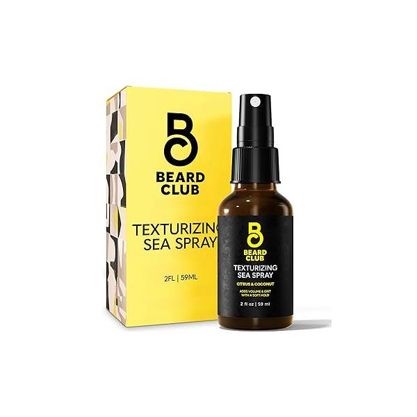 The Beard Club Biotin Balm for Men - Growth Shea Butter with Castor & Coconut Oil Moisturizing, Hydrating and Softening Cream Amber Cedar Scent 4 oz