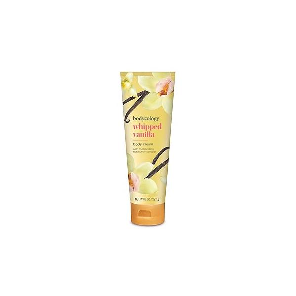 Bodycology Shea Butter Body Cream, Whipped Vanilla, 8 oz