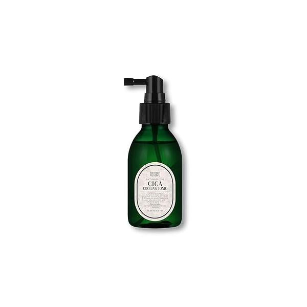 TENZERO Aqua Cooling Hair Scalp Tonic 3.38oz / 100ml, Instant Spray, Revitalize Dry Scalp, Nutritional Care Support Grow Healthier