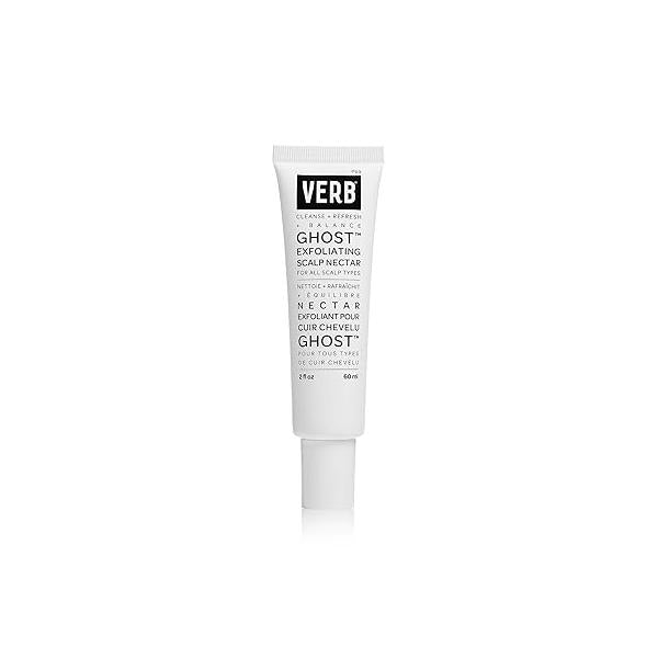 VERB Ghost Exfoliating Scalp Nectar, 2 fl oz - Lightweight Serum Removes Product Buildup Vegan, No Parabens or Harmful Sulfates