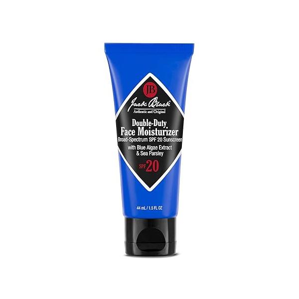 Jack Black Double Duty Face Moisturizer SPF 20 Sunscreen for Men, Mens Moisturizer, Lotion, Lotion SPF, Gifts Men
