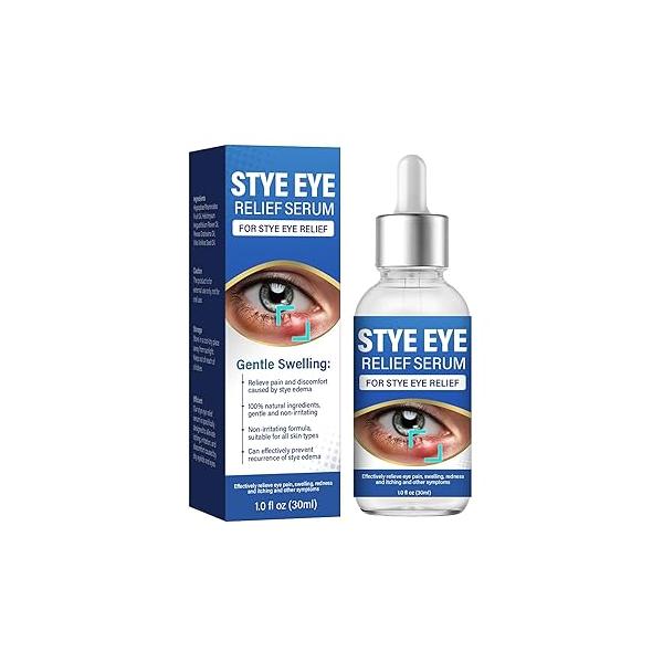St_ye Eye Treatment, Natural Serum for Chalazion and Blepharitis Leading to Soothed Restored E-ye Areas, 1 Fl.oz