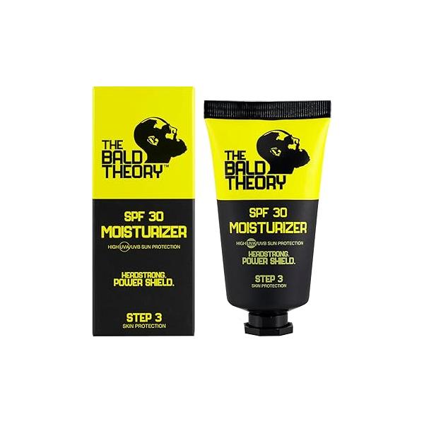 SPF 30 Moisturizer, Scalp Shield with Salicylic Acid - Exfoliates & Unclogs Pores, Hyaluronic Deeply Hydrates, Niacinamide Improves Skin Tone, Aloe Vera Relieves Irritation