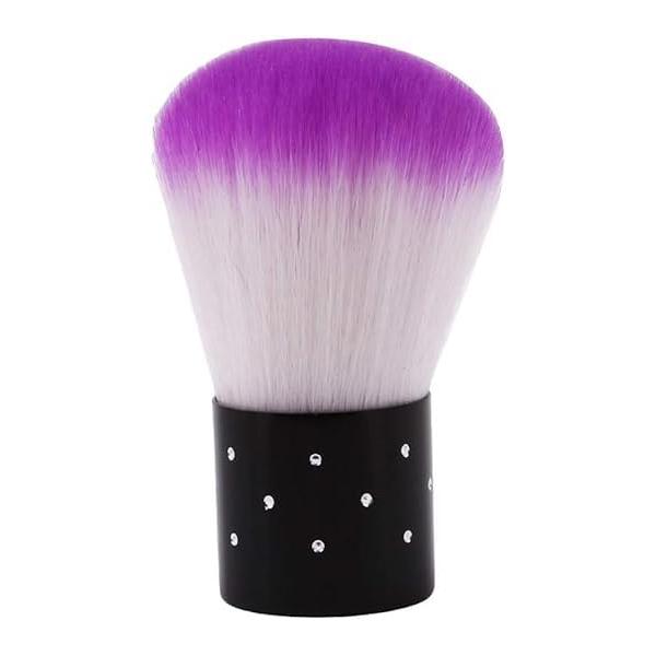 Purple Nail Soft Dust Cleaning Brush Gel Powder Remover Care Tool Exquisite Workmanship Stylish Art Brushes and Polish Foot, Hand