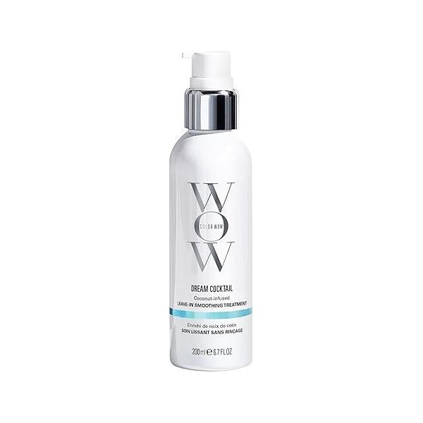 COLOR WOW Dream Cocktail Coconut Infused Leave-in Treatment - Silky, Supple, Frizz-Free Hair | Blow Dry Boost + Heat Protectant