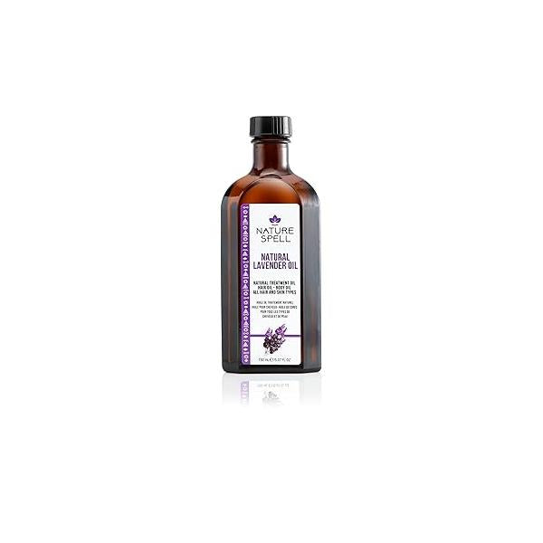 Nature Spell Lavender Oil for Hair & Skin, Designed Dandruff and Itchy Scalp, Reduce Skin Irritation Promote Restful Sleep, 5.07 Fl Oz