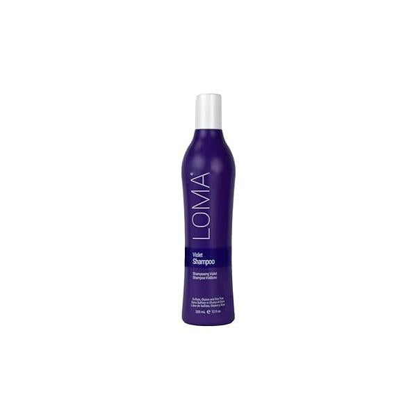 Loma Hair Care Violet Shampoo, Vanilla Bean/Blood Orange