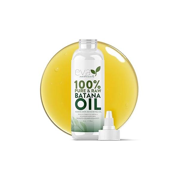 Nourishing Batana Oil for Hair & Skin | Cold-Pressed Unrefined Scalp Treatment Pure Vitamin E Omega-6 Rich Moisturizer Natural Shine Enhancer Damage Repair Formula