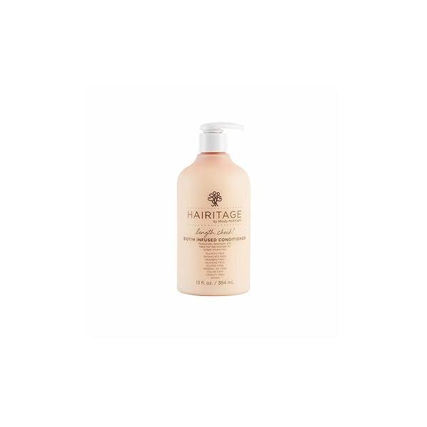 Hairitage Biotin & Jamaican Castor Oil Hair Conditioner for Thinning - Promotes Growth Women and Men Deep Conditioning Treatment Extra-Strength Sulfate-Free 13 Fl Oz