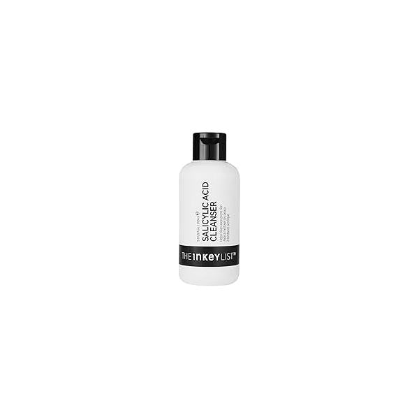 The INKEY List Salicylic Acid Cleanser, Face Wash for Blemishes, Blackheads, Oily Skin and Breakouts, Non-Drying Facial Cleanser Safe All Types, 5.0 fl oz