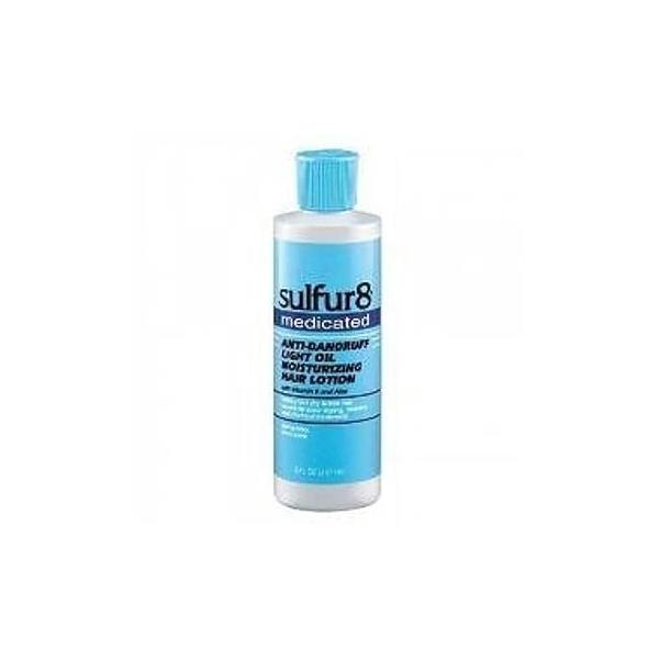 Sulfur 8 Medicated Anti-dandruff Light Oil Moisturizing Hair Lotion