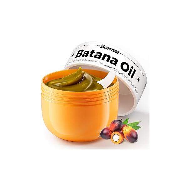 Batana Oil from Honduras,100% Pure & Natural for Hair Growth,Nourishes and Skin,Promotes Growth Men Women,Suitable All Types