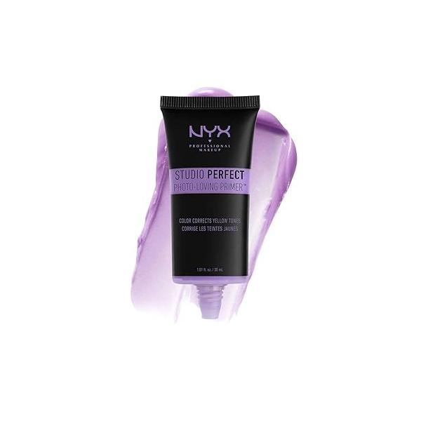 NYX PROFESSIONAL MAKEUP Studio Perfect Primer, Vegan Face Primer - Clear