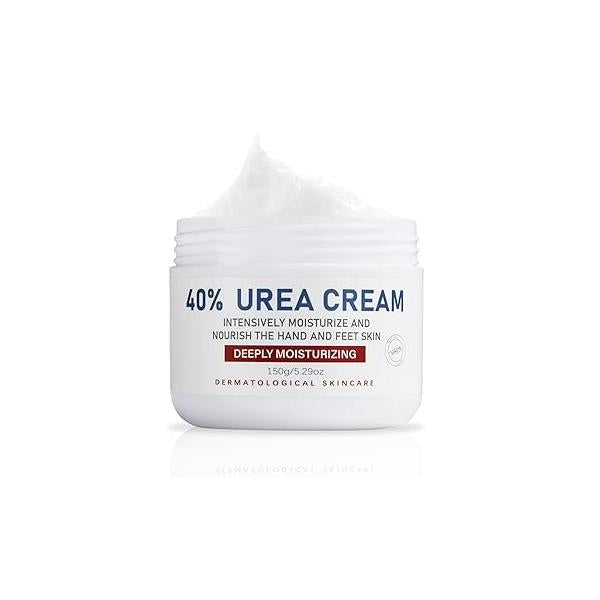 OUKEYA Urea Cream 40 Percent,Foot & Hand for Dry Cracked,Urea Lotion Feet Maximum Strength