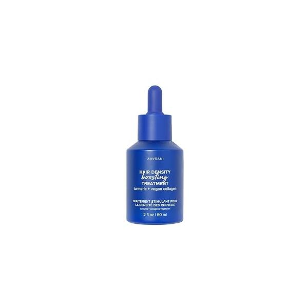 AAVRANI Hair Density Boosting Treatment - Ashwagandha, Vegan Collagen, And Turmeric Scalp Serum For Thicker, Fuller Vegan, Non-Greasy 2 Fl Oz