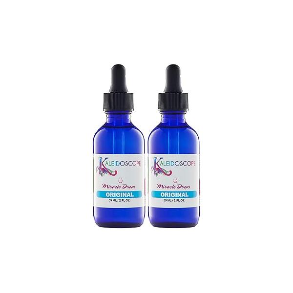 Kaleidoscope Miracle Drops - Quick Absorbing Fights Dry Scalp Boosts Hair Growth 2oz 2 Pack