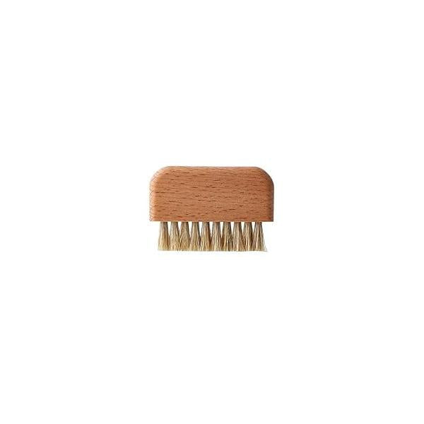 Yellow Wooden Nail Brush, Natural Beech Wood Bristle Brush Non-Slip Fingernail Hand Scrub Nails and Toes Cleaning Tools Accessories