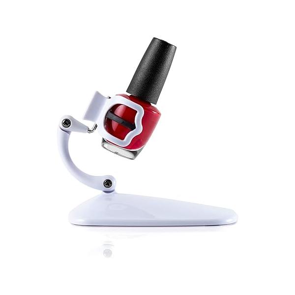 Grip and Tip Nail Polish Bottle Holder - Fingernail | Tilted Anti-Spill Stand Painting, Art Tools Accessories For Mani Pedi