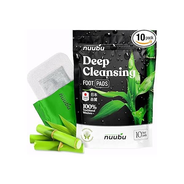 | Deep Cleansing Foot Pads for Better Sleep & Care Premium Japanese Organic Feet with Ginger Powder (Pack of 1 10 Pc)