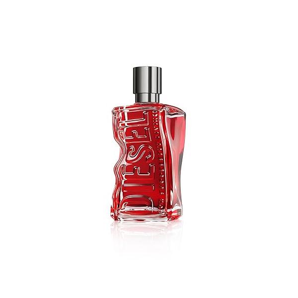 DIESEL D RED, Eau de Parfum & Fragrance Gift Set for Men, Fougere Aromatic With Notes of Red Grapefruit, Lavender Sandalwood