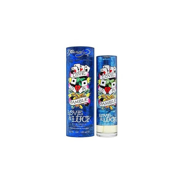 Ed Hardy Love & Luck for Men Eau De Toilette EDT Spray, 3.4 fl oz