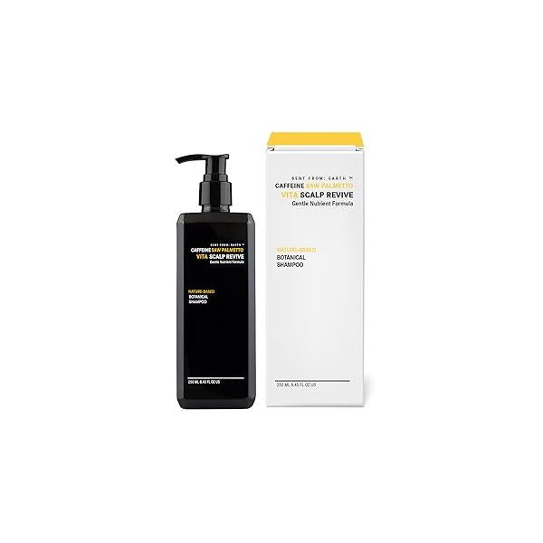 Caffeine Saw Palmetto Ketoconazole Biotin dandruff Treatment: Antifungal for Psoriasis, Dermatitis, Dry Itchy Scalp Vegan Advanced Natural Formula Peppermint Shampoo (8.45oz.)