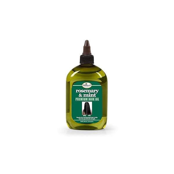 Difeel Rosemary and Mint Premium Hair Oil with Biotin - LARGE 12 oz. Natural for Growth &