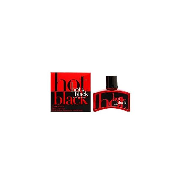 YVES SAINT LAURENT Nu Parfums Hot is Black Eau de Toilette Spray for Men, 3.4 Ounce