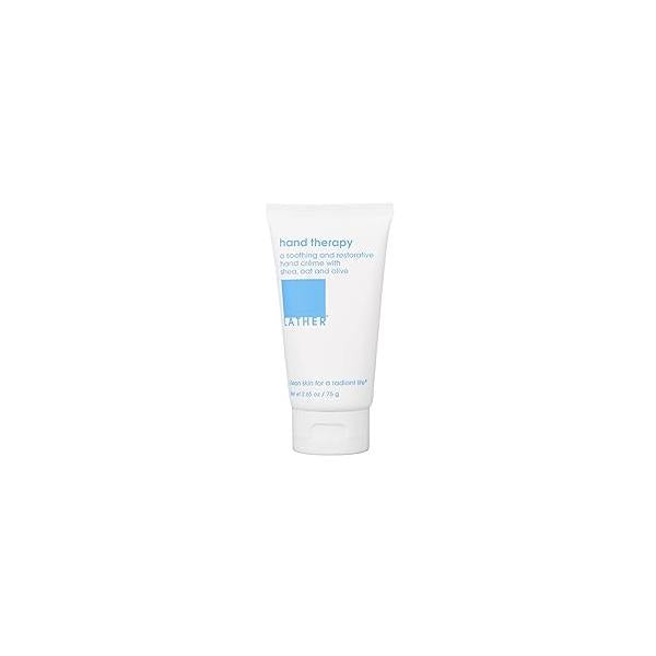 LATHER Hand Therapy Cream - Nourishing & Healing Daily Lotion Lightweight Non-Greasy Hydration Aromatherapy Gift for Any Occasion 10 Fl Oz Bottle