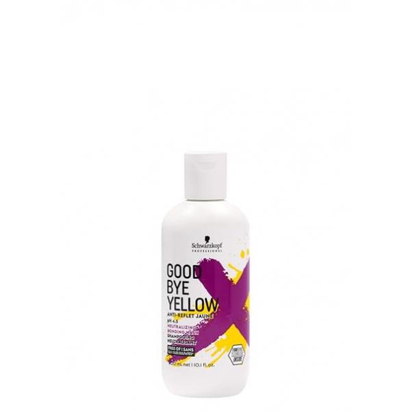 GOODBYE YELLOW Neutralizing Wash Shampoo - Color Balancing for Brassy and Yellow Tones Cleansing Vegan Hair Care with Purple Blue Pigments