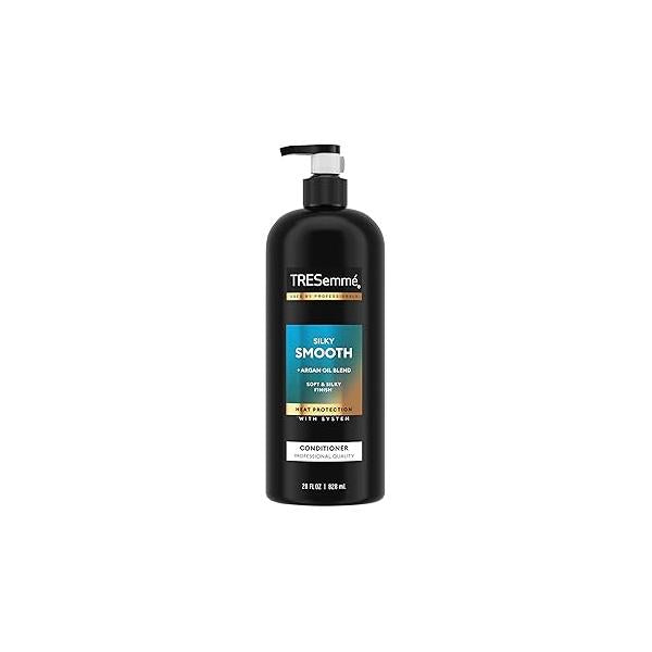 TRESemmé Silky & Smooth Anti-Frizz Conditioner for Frizzy Hair Formulated With Pro Style Technology 28 Fl oz