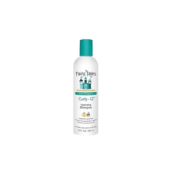 Fairy Tales Curly Q Hydrating Shampoo for and Multi-Cultural Hair - Paraben, Sulfate, Gluten Nut Free 12 oz