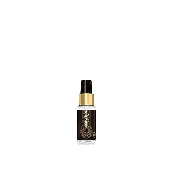 Sebastian Professional Dark Oil Lightweight Hair Styling | Nourishing Blend of Natural Oils for a Smooth, Sleek Finish