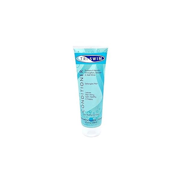TRISWIM Scented Moisturizing Conditioner, Detangles, and Repairs Chlorine Damaged Hair for Swimmers Athletes