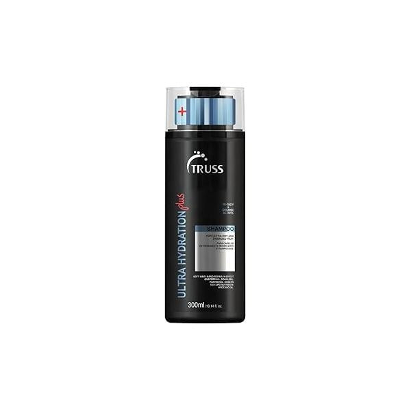 TRUSS Ultra Hydration PLUS Shampoo - For Color and Chemical Treated Hair Restores Elasticity, Revitalizes, Adds Body & Shine to All Types Textures