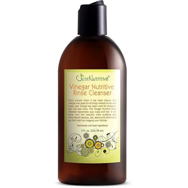 Vinegar Nutritive Rinse | Natural Hair Care to Revitalize and Scalp Prevents Loss Just 8 Oz